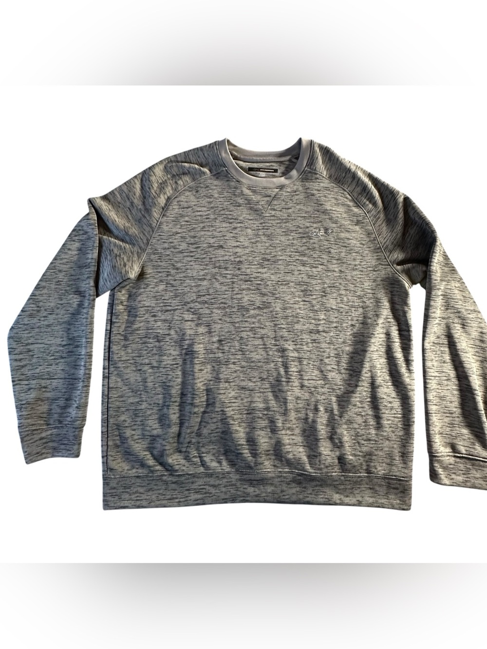 Greg Norman Collection Men's Heather Gray Crewneck Sweater XXL